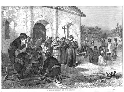 Spanish Mission of the Alamo, from 